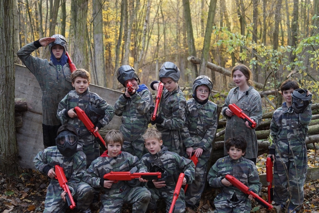 paintball enfants Bruxelles- wavre- BW- Waterloo