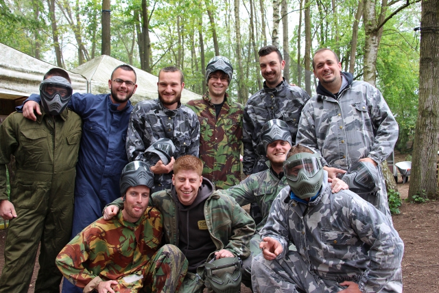paintball team building Bruxelles Wavre Ottignies BW Waterloo